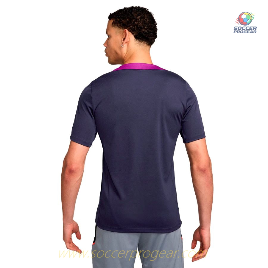 Barca Training Football Shirt Blue 2025-26 Edition