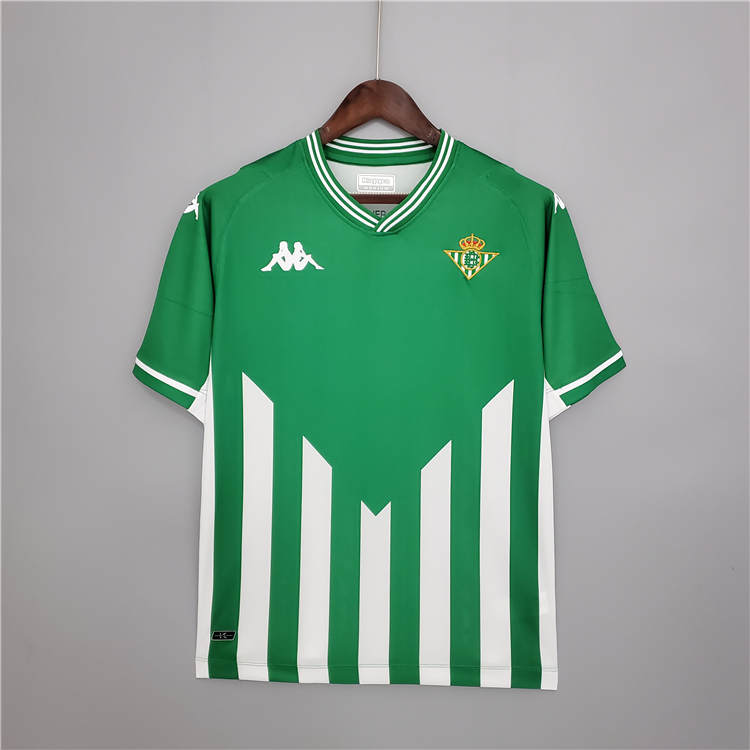 Breathable Real Betis 21-22 Home Green Soccer Jersey Football Shirt