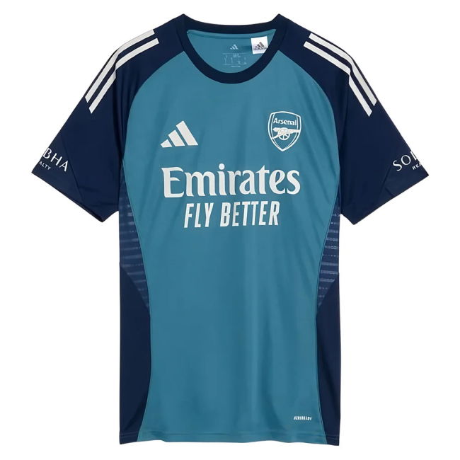 Elite Performance Arsenal Arsenal Training Shirt Blanch Blue Mosqu...