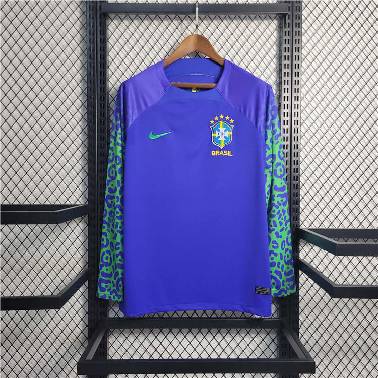 Elite Series BRAZIL WORLD CUP 2022 AWAY LONG SLEEVE SHIRT