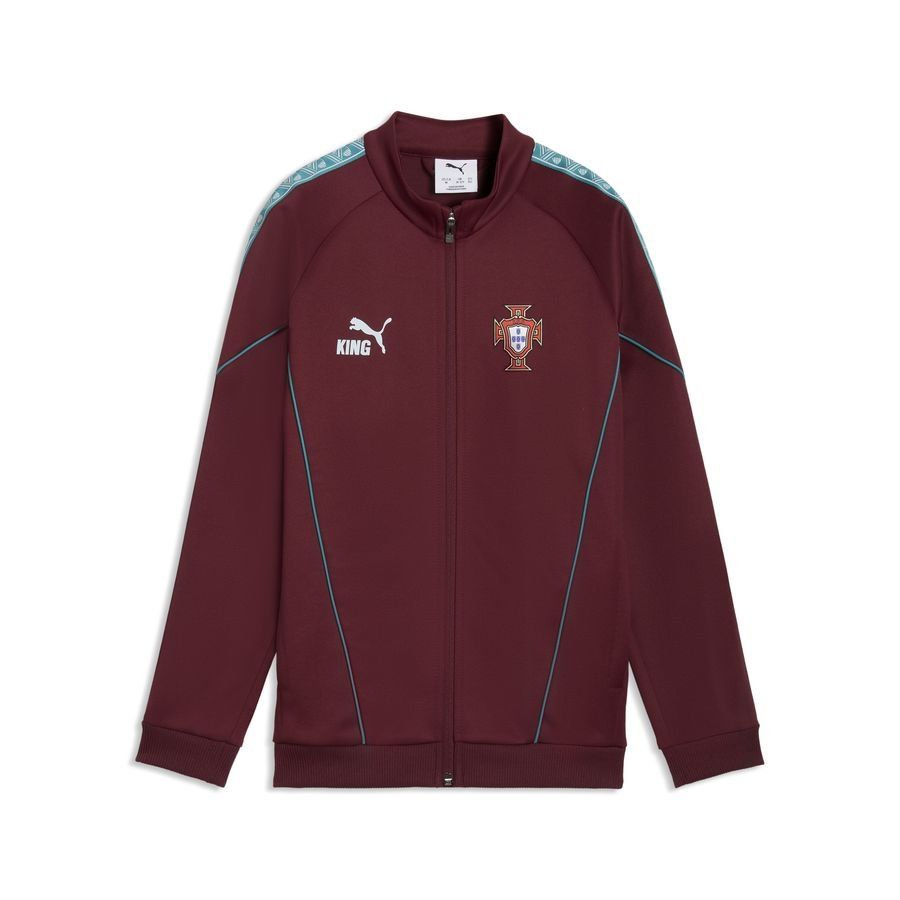 [EFKS] 2026 Portugal Track Jacket King Anthem World Cup Ruby Shimmer Kids Jersey
