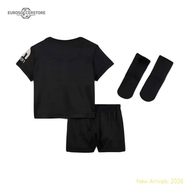Authentic 2025-2026 Tottenham Away Baby Kit (danso 4) - Premium