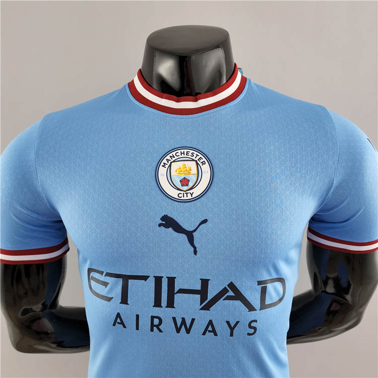 Manchester City 2223 Home Shirt Authentic Version - Official Replica