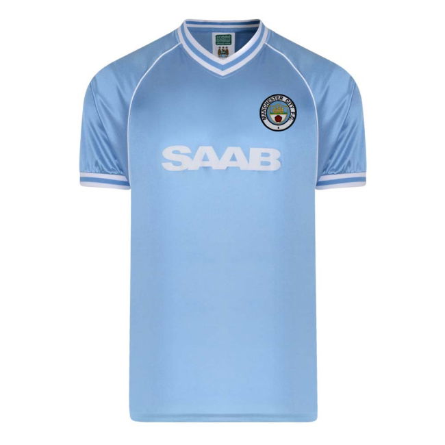 Manchester City 2021-26 Home Football Kit Manchester City 1982 L M S