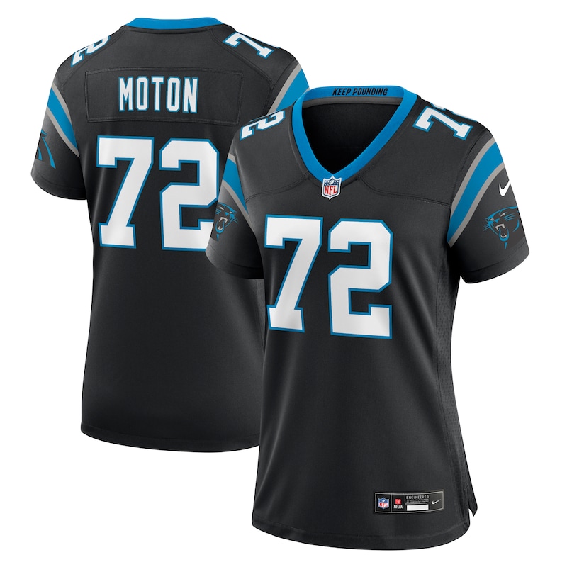 None Taylor Moton CAR Panthers Energetic Premium Jersey for NFL Fans