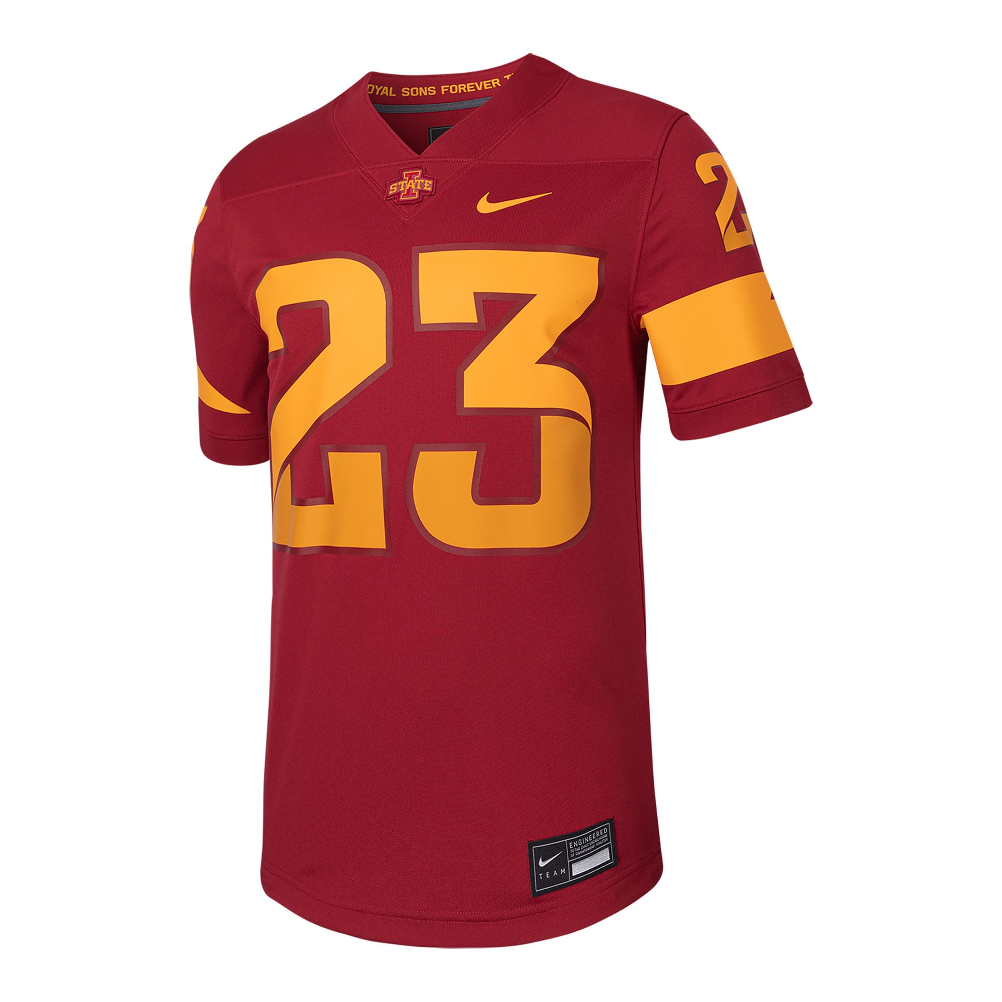 #23 Iowa State Cyclones Untouchable Football Replica Jersey - Cardinal