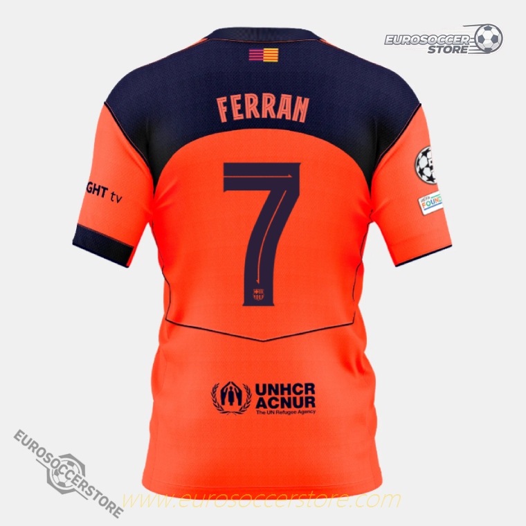 Barcelona 25-26 Third FERRAN 7 Jersey (Player Version)
