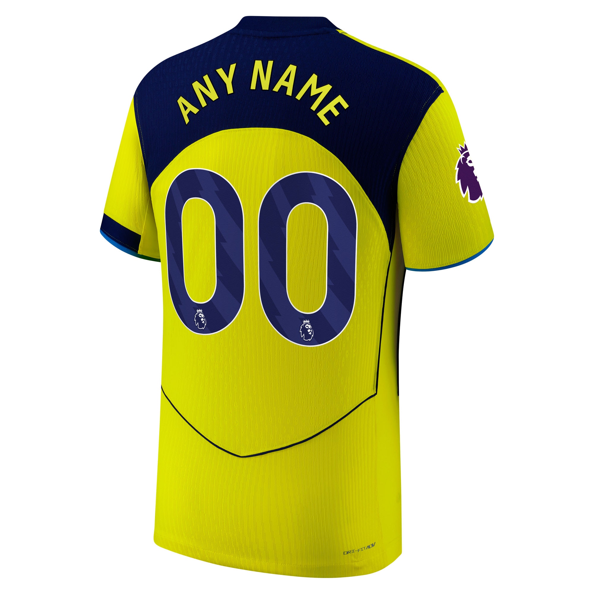 [JED] Tottenham Hotspur 2025/26 Third Authentic Custom Jersey - Yellow