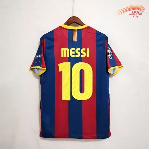 10-11 season Barcelona Home Game Football Shirt