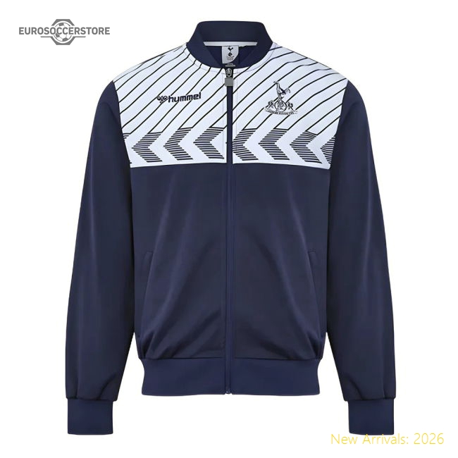 Outstanding 1986 Thfc Hummel Reissue Track Jacket (navy)
