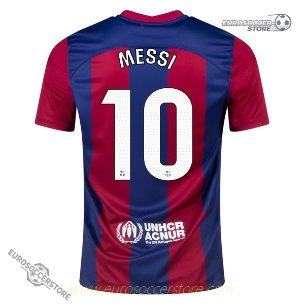 Rolling Stones x Barcelona Messi #10 El Clásico Football Jersey 2023-24 Season