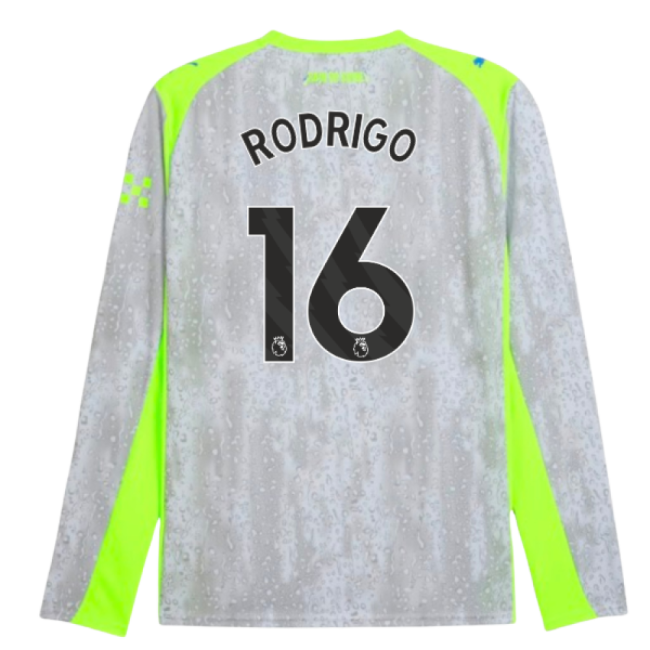 Man City 2025-20 Third Football Shirt Rodrigo (16) L M S