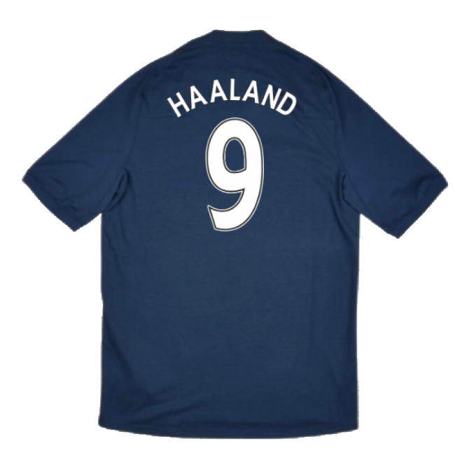 Adult Manchester City 2010-11 Away Shirt ((Very Good) XL) (Haaland 9)