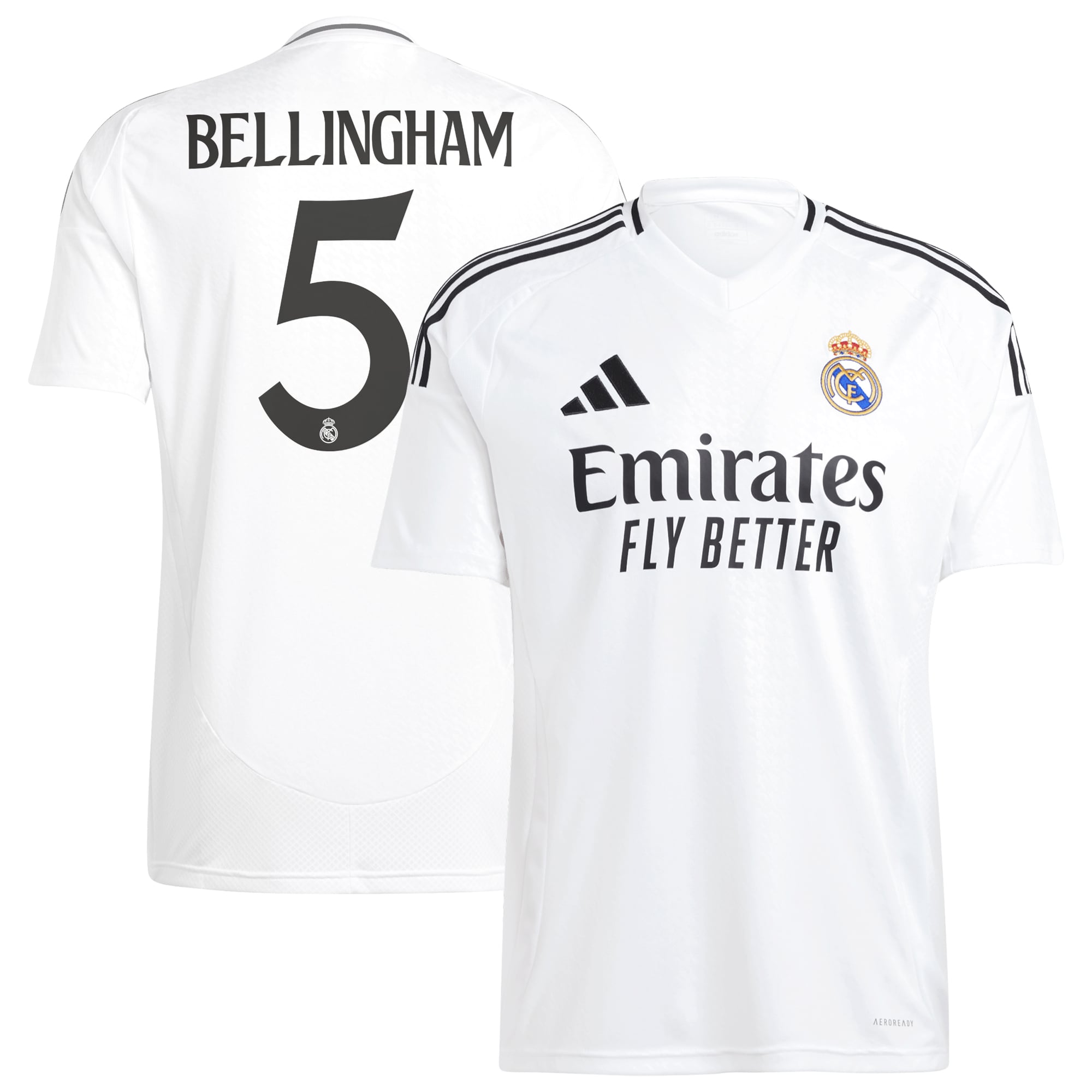 Real Madrid Men's 2024 Top-Quality Replica - Official Merchandise -