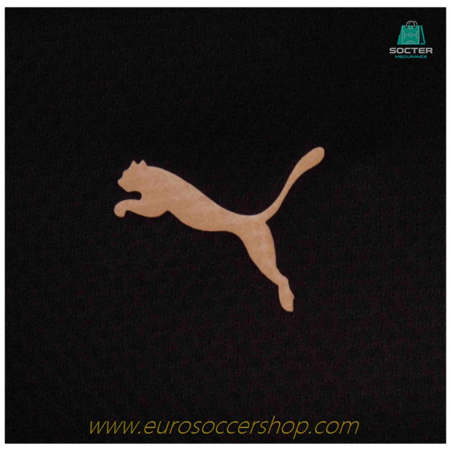 2024-2025 AC Milan Training 1/4 Zip Top (Black) - Kids