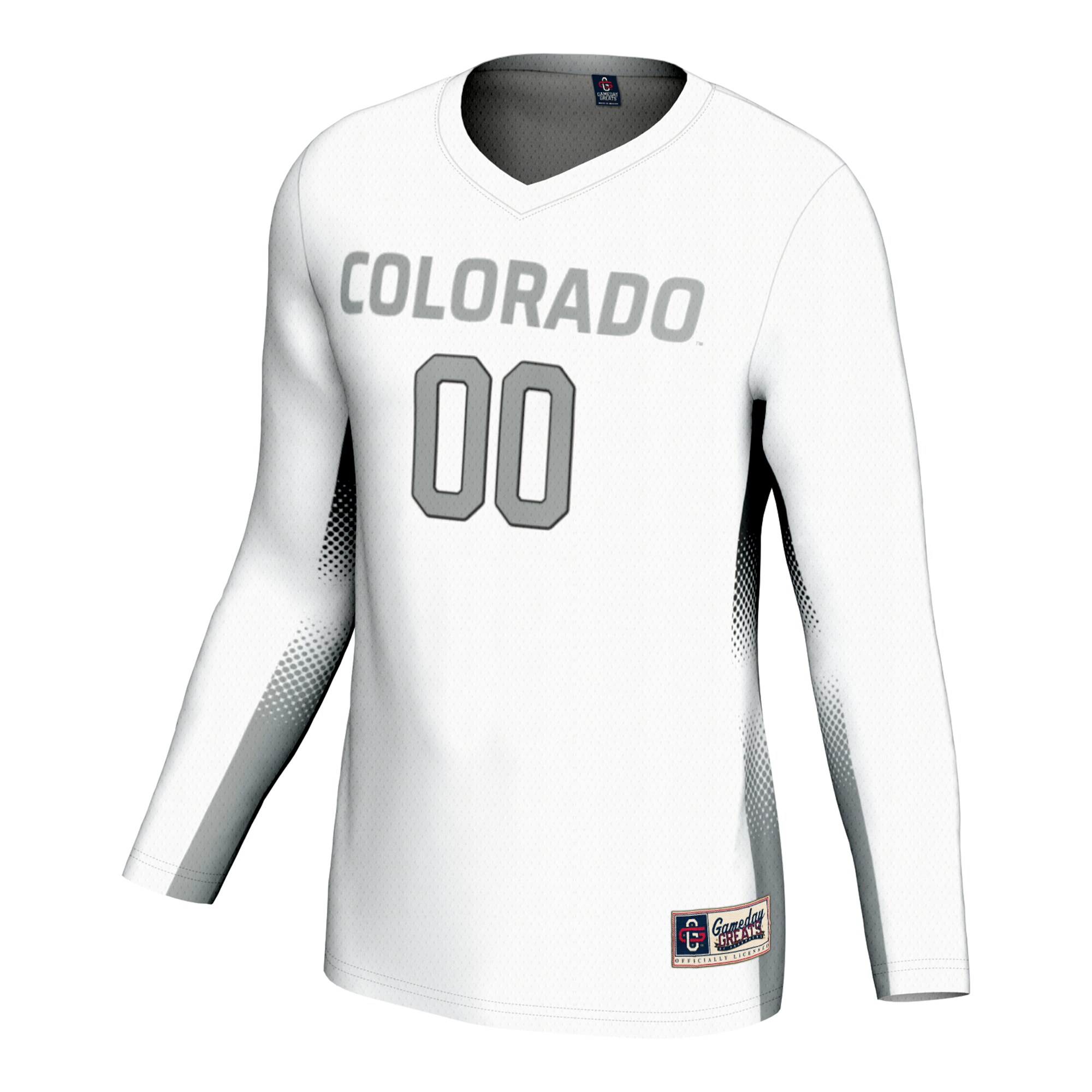 [DDG] Colorado Buffaloes GameDay Greats Youth Lightweight NIL Women's Volleyball Jersey - White
