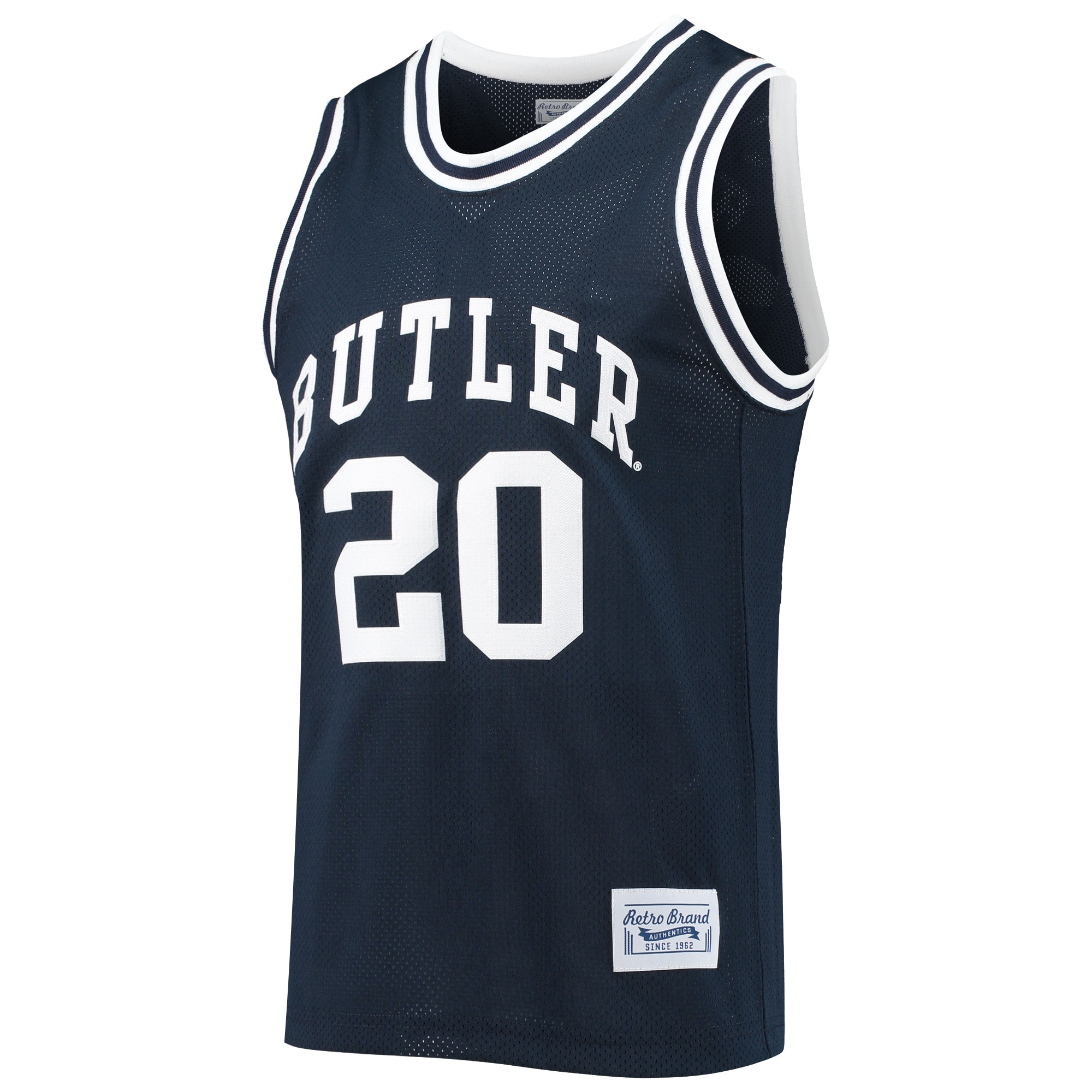 [DDG] Gordon Hayward Butler Bulldogs Original Retro Brand Commemorative Classic Basketball Jersey - Navy