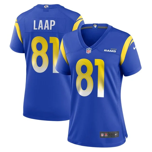 High-Quality LA Rams Game Jersey - Royal | NFL Fan Apparel | NFL Footb