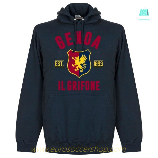 Genoa Established Hoodie - Navy