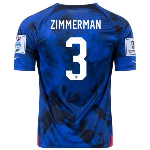 USA 2022-2023 FIFA World Cup Away Soccer Jersey –  Fan Version S