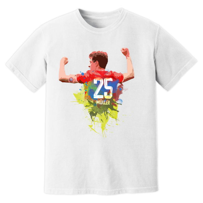Bayern Shirt (White) Moisture Wicking Reinforced Seams Stretch Fabric