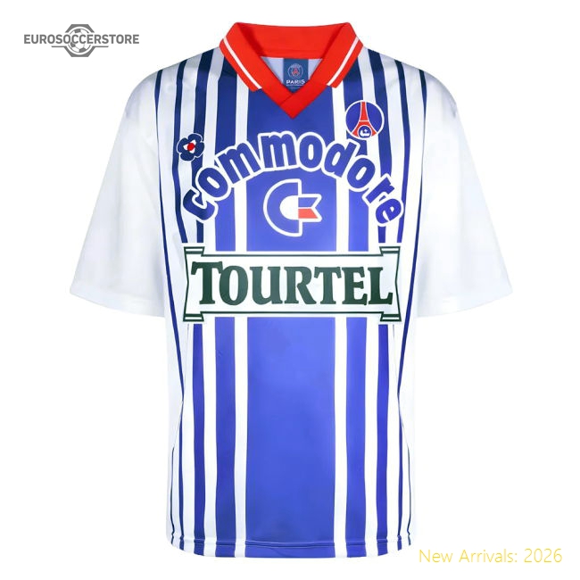 Professional-Grade Match-Day Psg 1993 Away Shirt