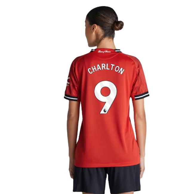Man Utd Home Football Shirt 2025-20 Season Charlton 9 L M Women S