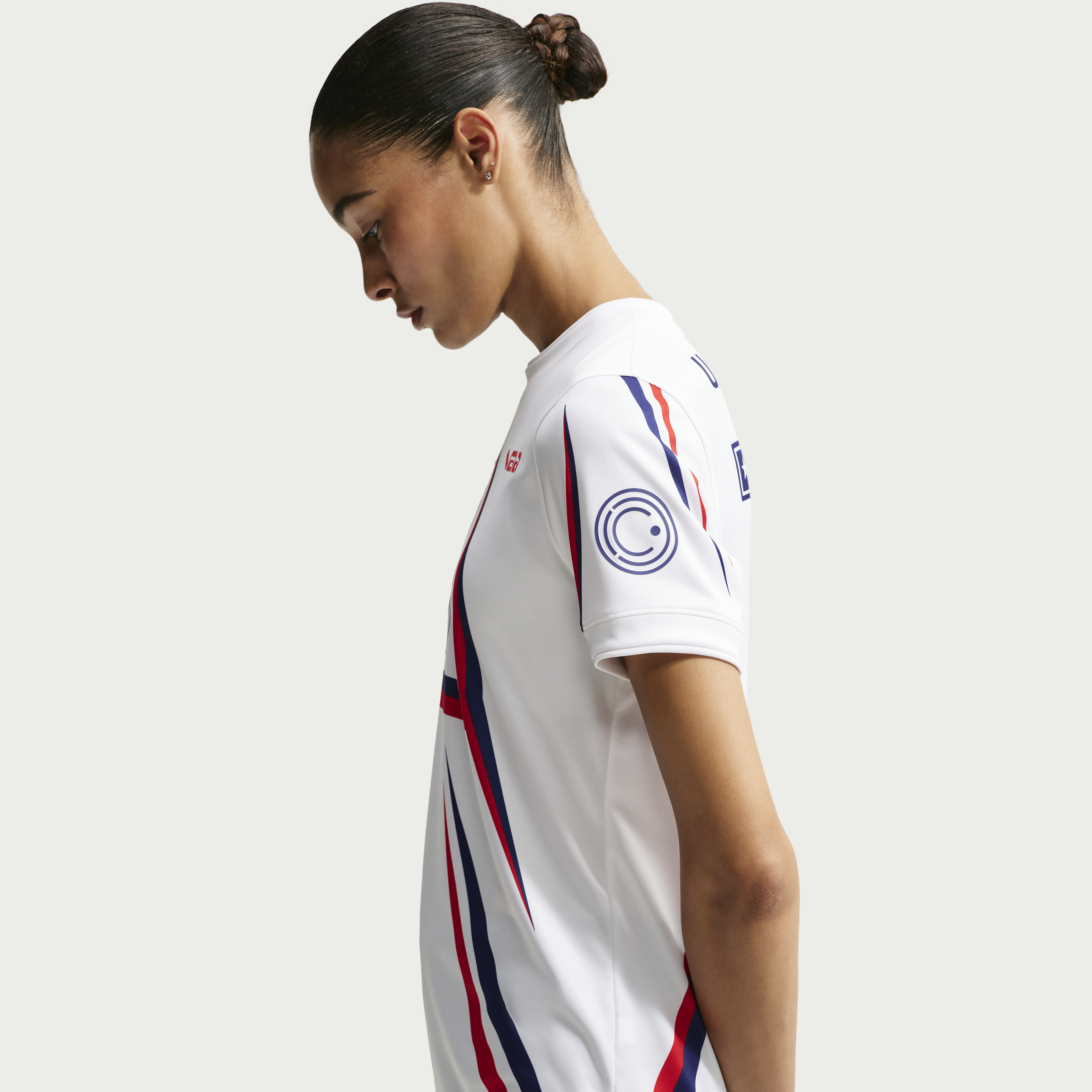 [ESK] USMNT x VAA Women's 2026 Dri-FIT Pre-Match Jersey Top - White