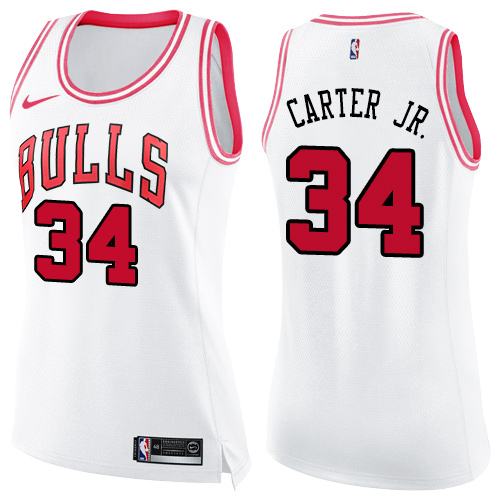 Authentic CHI Wendell Carter #34 2024 Icon Swingman NBA Jersey White