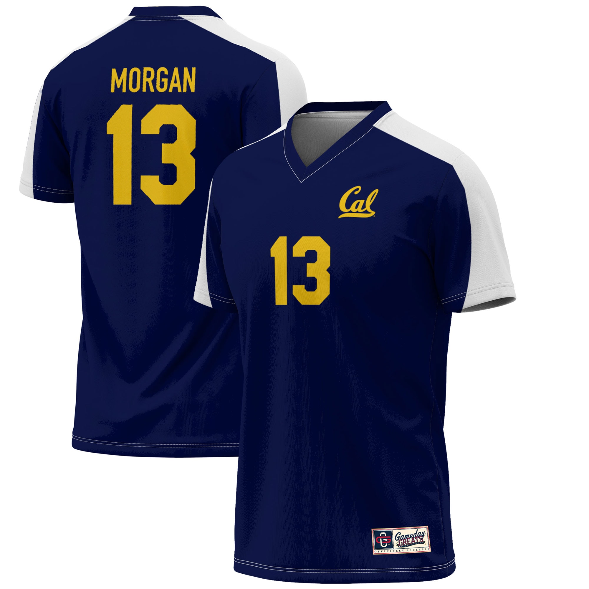 [LK] Alex Morgan Cal Bears GameDay Greats Youth Lightweight Alumni Soccer Jersey - Navy