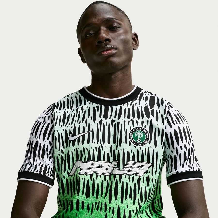 [EFKS] Nigeria X2 Dri FIT Academy Pro Pre Match Green/White/Black Training Uniform T