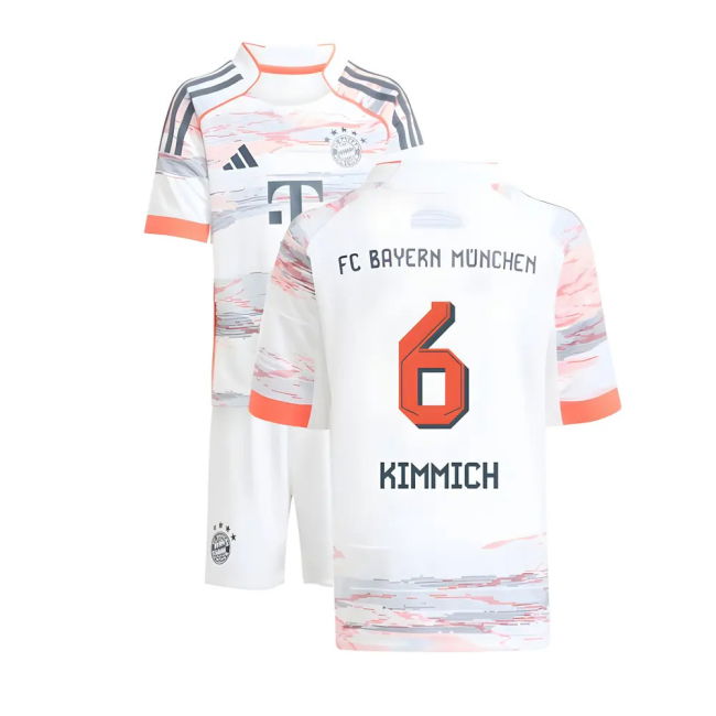 2025-2026 Bayern Munich Away Economic Kit (Kimmich 6) Antibacterial