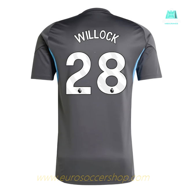 2025-2026 Newcastle Training Shirt (Grey) (Willock 28)