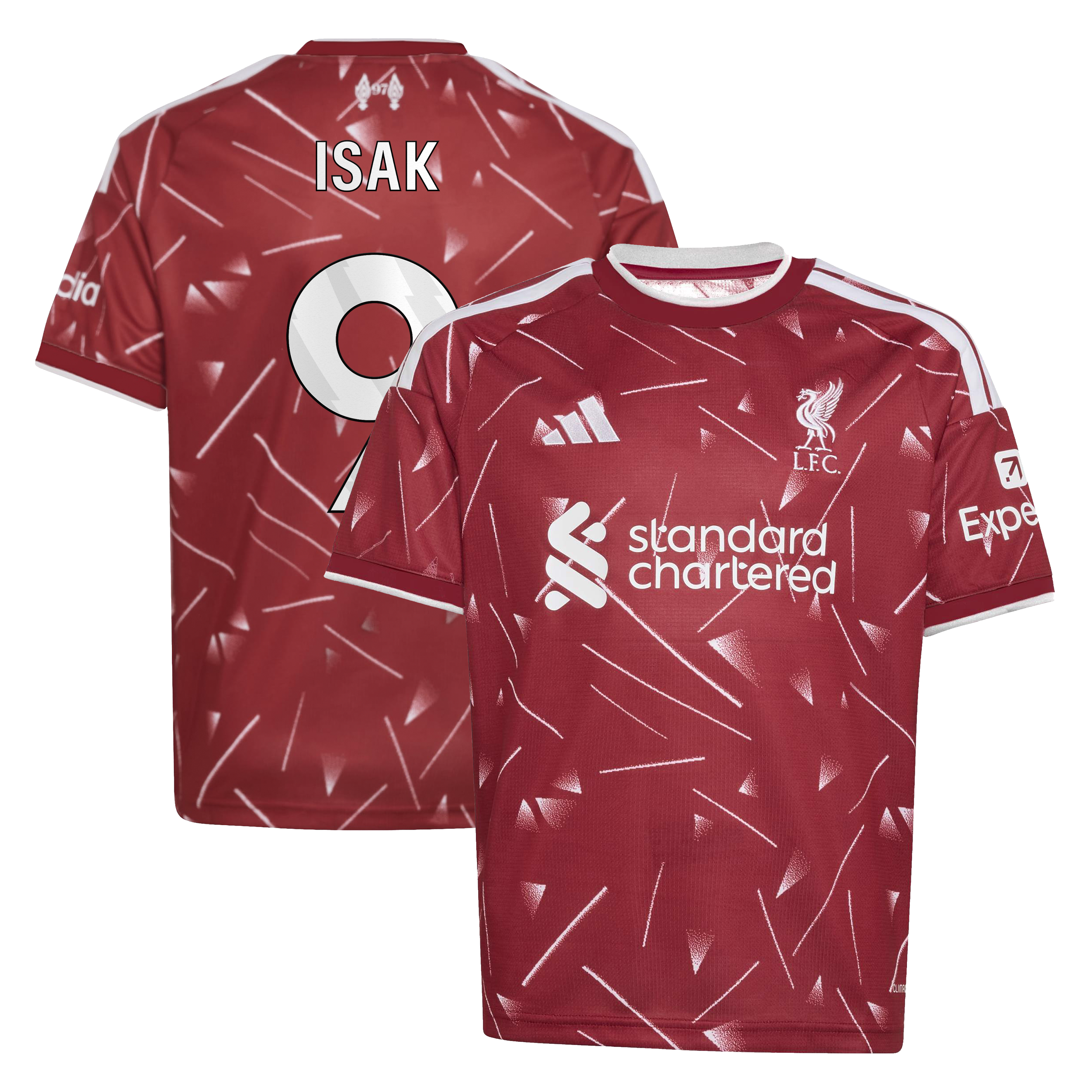 [SJH] Alexander Isak Liverpool Youth 2026/27 Home Replica Jersey - Red