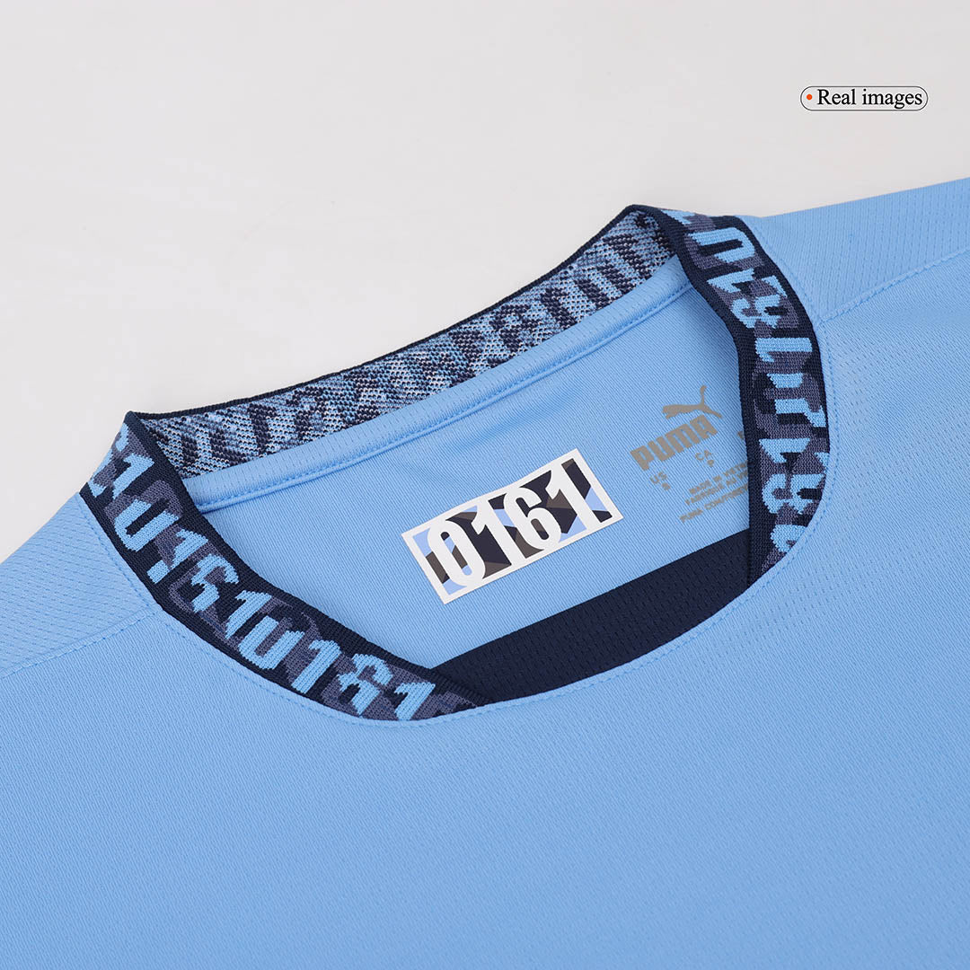 RODRIGO #16 Manchester City Home  Soccer Jersey 2024/25 Authentic Kit