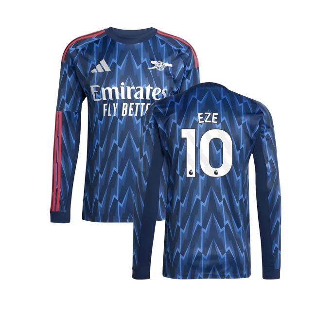 Match Worn Style Arsenal Away Player Jersey 2025-2026 (Eze 10)