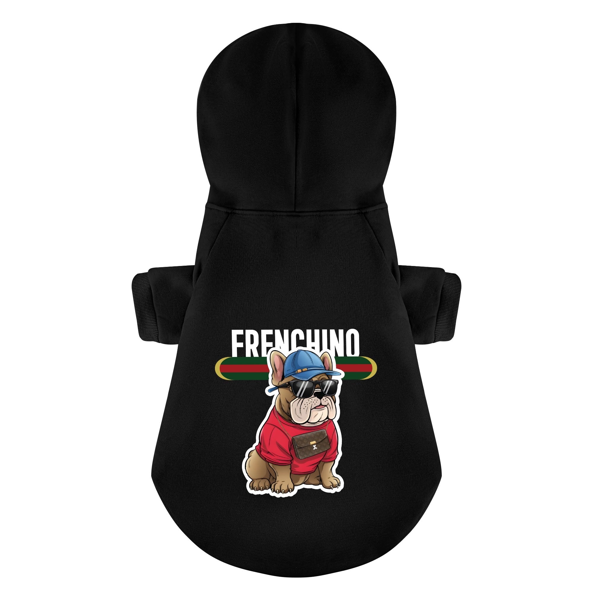 French Bulldog Frenchino Personalized French Bulldog Hoodies With