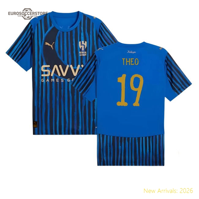 Hypoallergenic Football Team Kids Jersey Theo 2025-2026 Puma Drycell