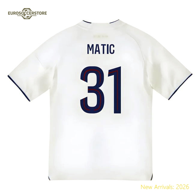 Child-friendly Kids Football Team Matic Jersey 2025-2026 Quick-dry