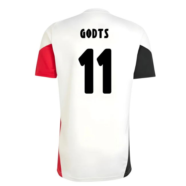 2025-2026 Ajax Professional Training White - Classic Performance