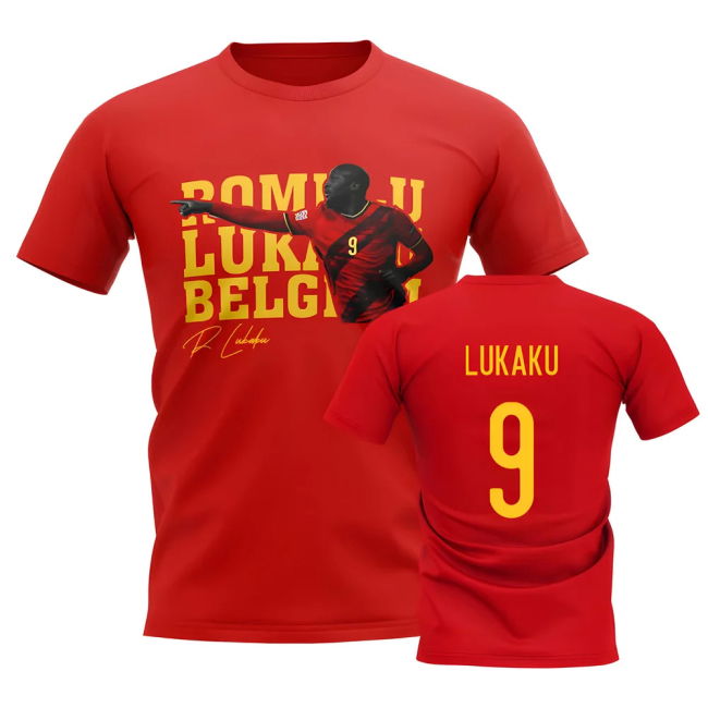 Authentic Romelu Lukaku Belgium Tournament Premium Jersey