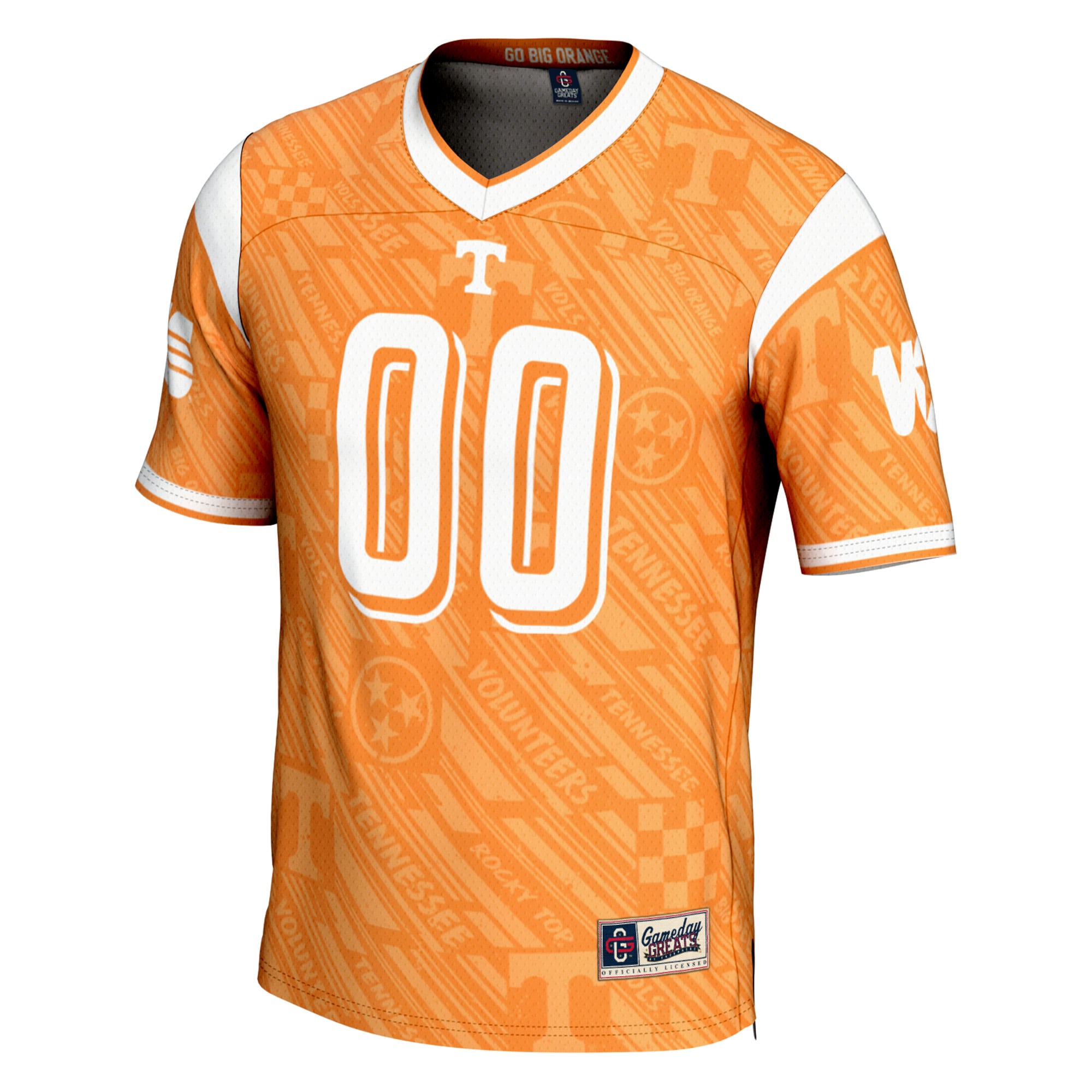 [DDG] Tennessee Volunteers GameDay Greats Youth Highlight Print NIL Pick-A-Player Football Jersey - Tennessee Orange