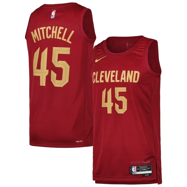 Donovan Mitchell CLE Swingman Jersey - retro premium - Icon Edition