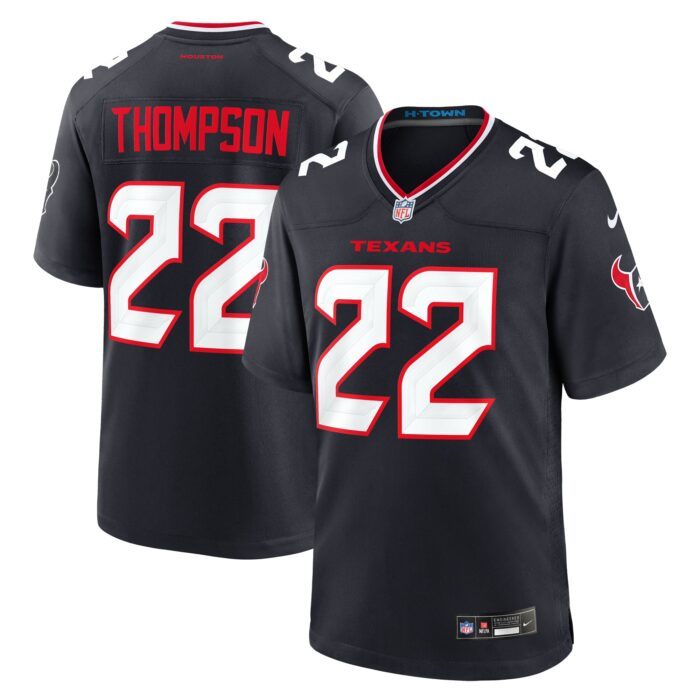 None Men's Houston Texans Classic Replica Jersey Game Day Wear