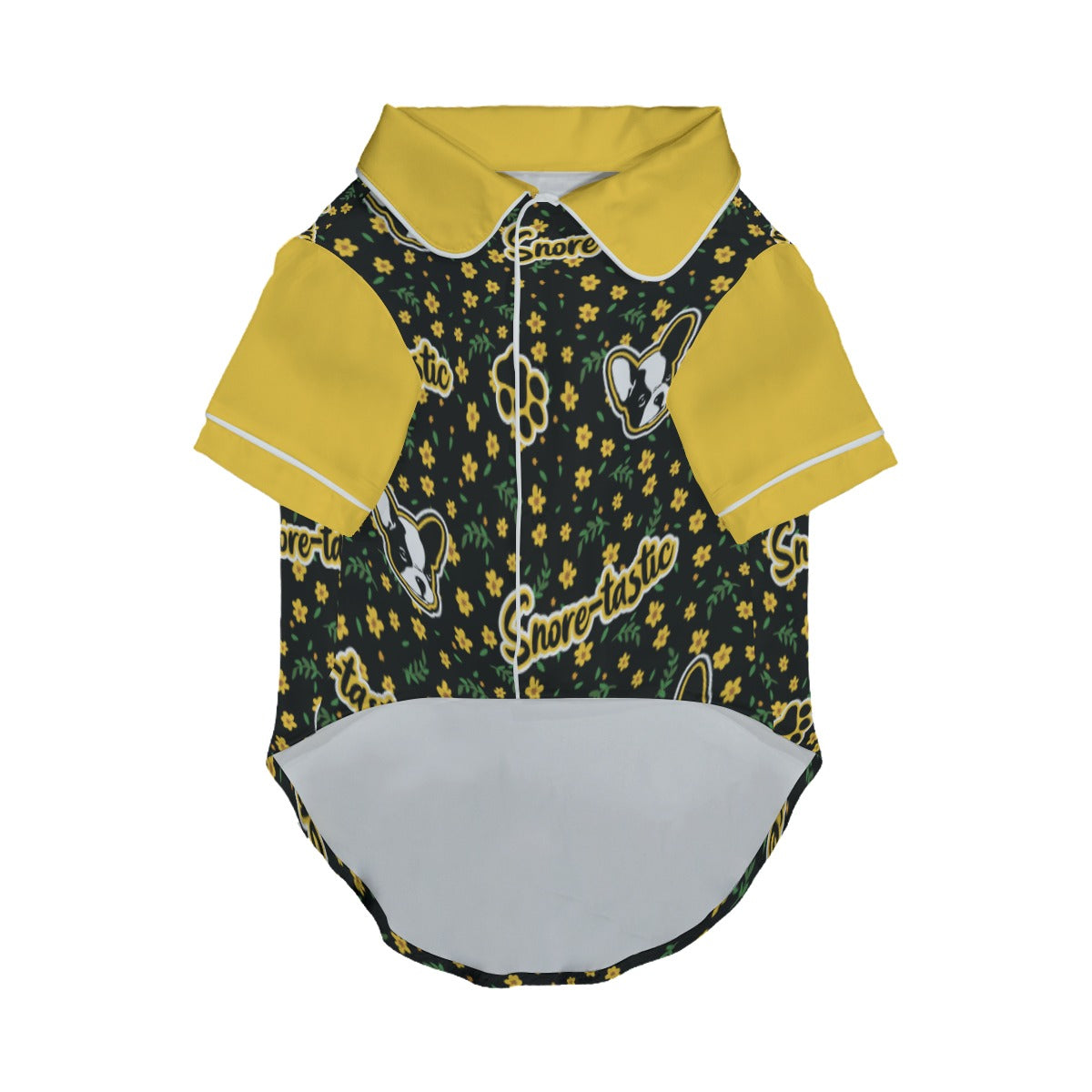 Snore-tastic - Premium Pajamas For French Bulldog Pet Gear