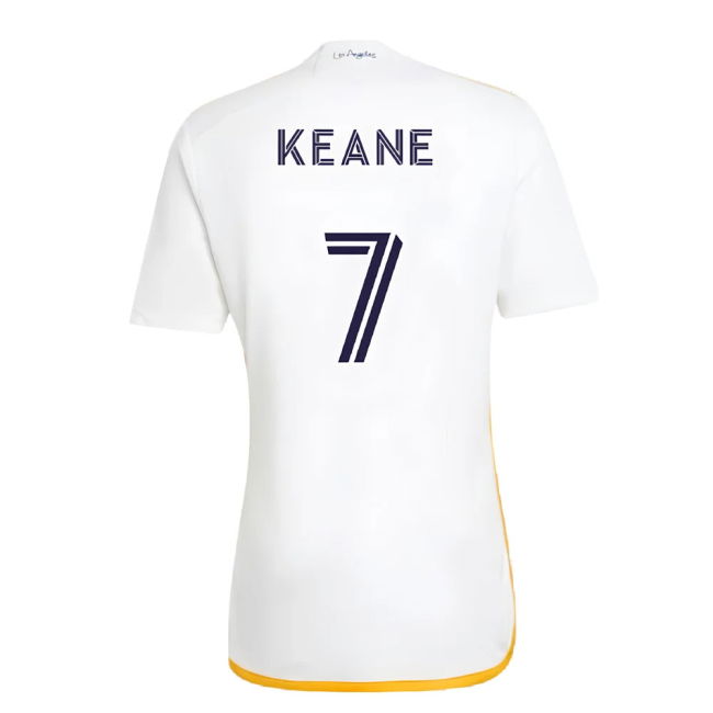2024-2025 La Galaxy Mls Exclusive Keane Jersey Advanced Textile