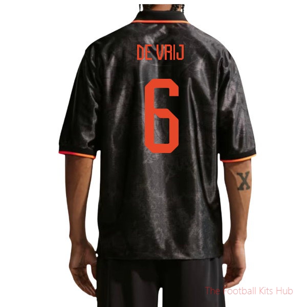 Team Netherlands 2026-2027 Dri-Fit Energy Shirt (De Vrij 6)