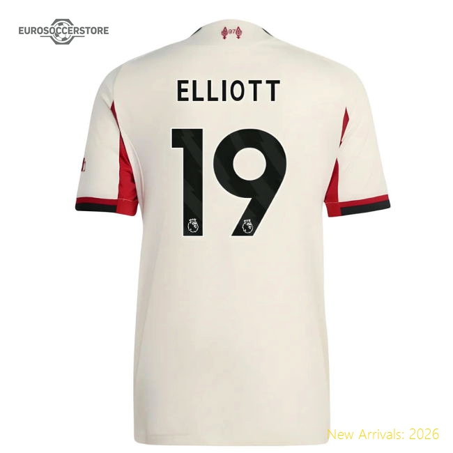 Modern Womens Liverpool Elliott Jersey 2025-2026 Soft-touch