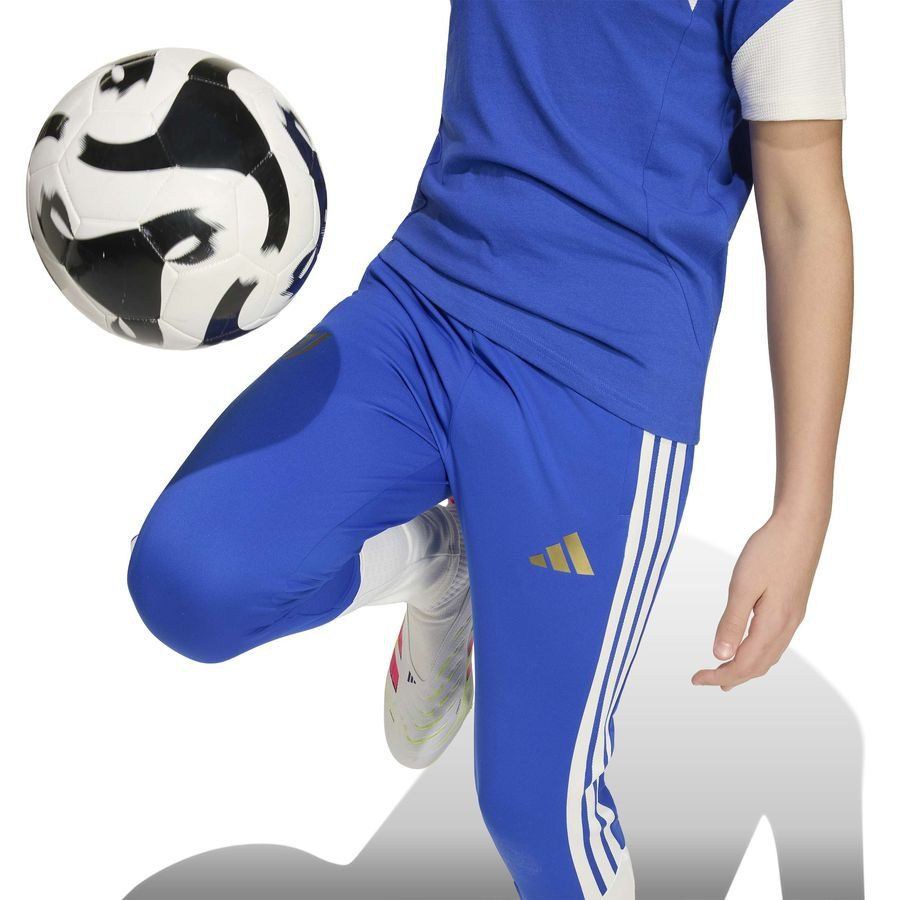 Juventus Training Trousers Tiro 26 - Bold Blue/Chalk White Kids