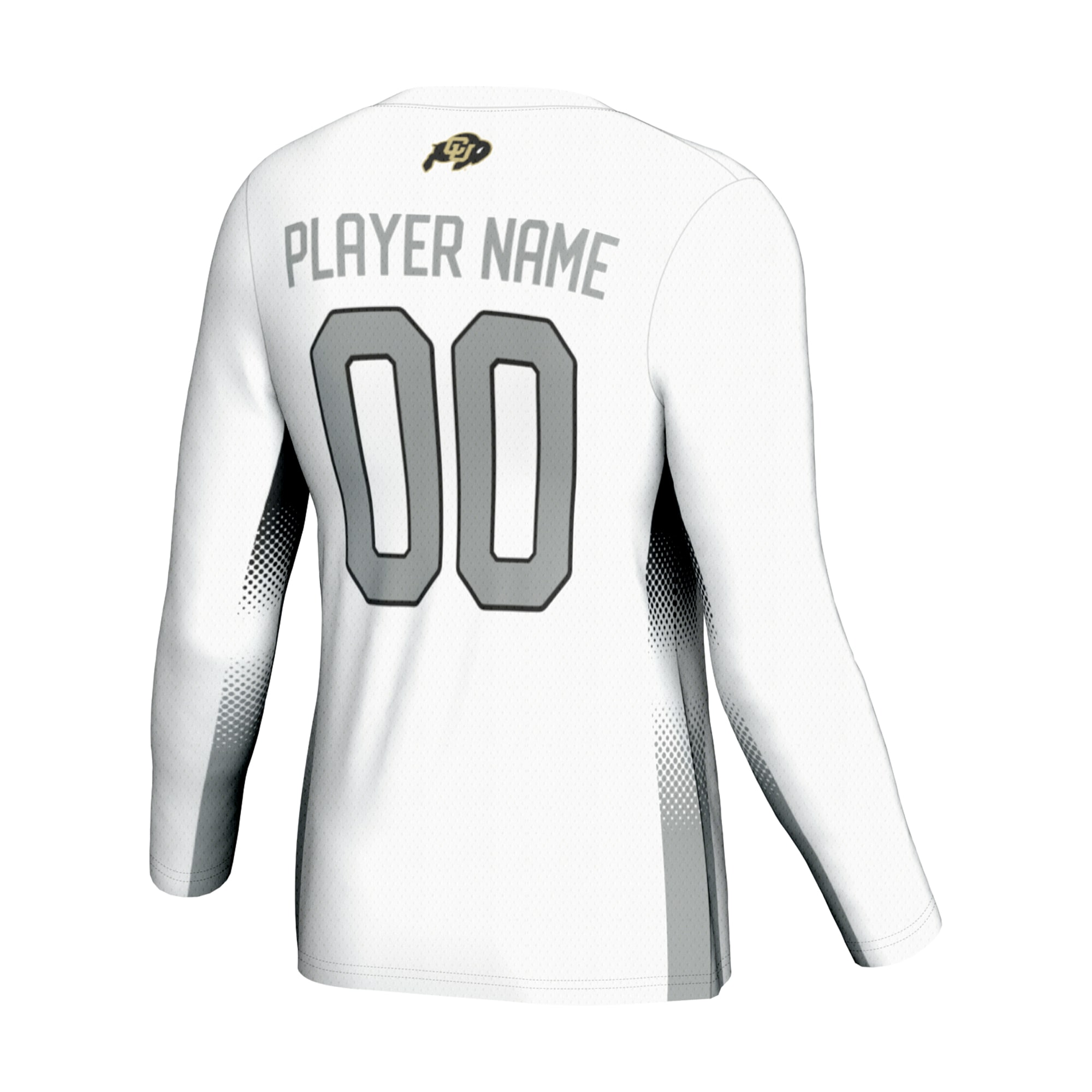 [NJP] Colorado Buffaloes GameDay Greats Youth Lightweight NIL Women's Volleyball Jersey - White